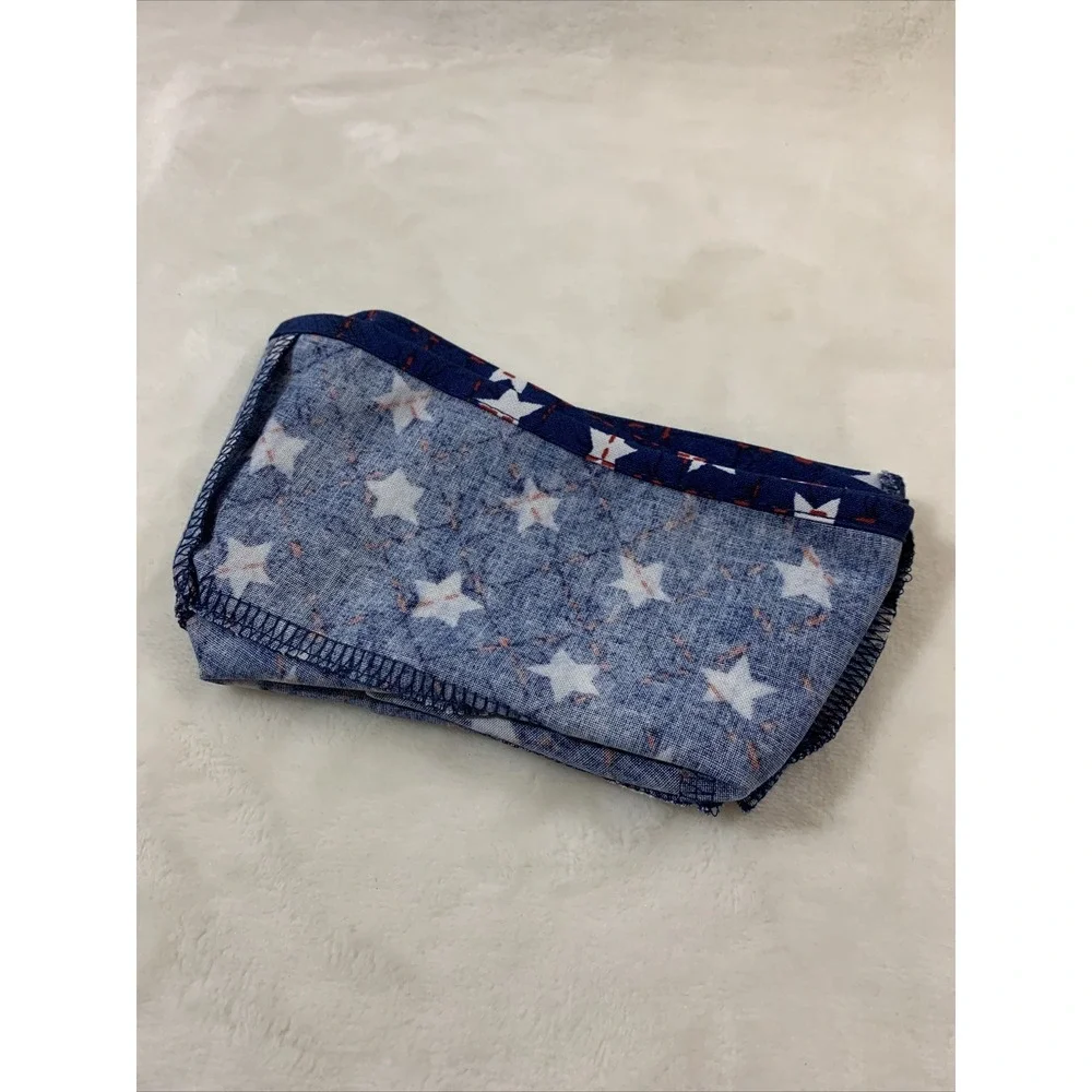 Longaberger Basket 2001 Shining Star American Pride  *‎ Fabric Liner Only New!